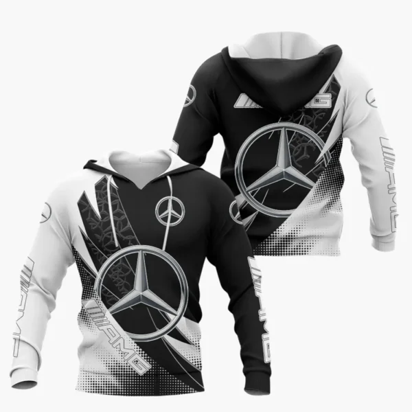 Mercedes AMG Hoodie Shirt, Car All Over Print Hoodie Shirt