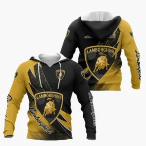 Lamborghini Hoodie Shirt, Car All Over Print Hoodie Shirt