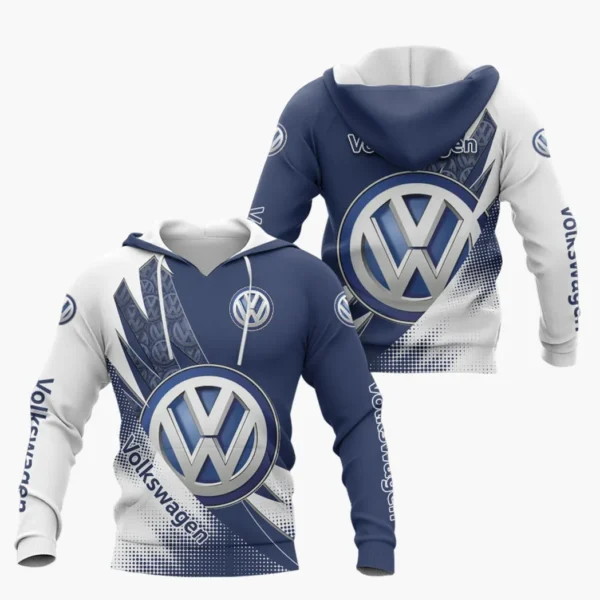 Volkswagen Hoodie Shirt, Car All Over Print Hoodie Shirt