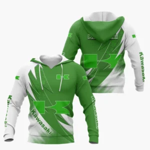 Kawasaki Hoodie Shirt, Car All Over Print Hoodie Shirt