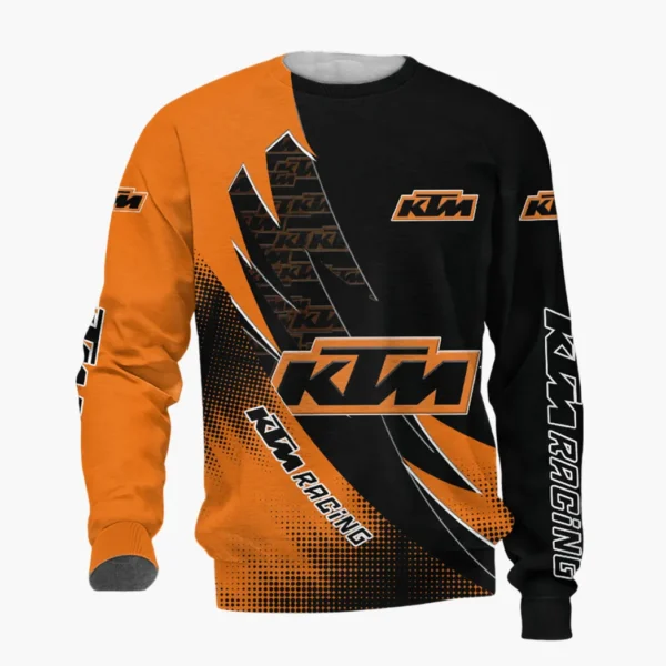 KTM Racing Unisex Sweatshirt, Style Classic Sweatshirt