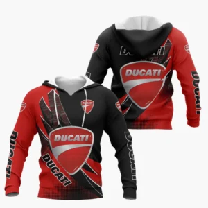 Ducati Hoodie Shirt, Car All Over Print Hoodie Shirt