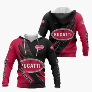 Bugatti Hoodie Shirt, Car All Over Print Hoodie Shirt