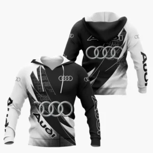 Audi Hoodie Shirt, Car All Over Print Hoodie Shirt