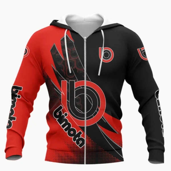 Bimota Zipper Hoodie Shirt, Car Style Classic Zipper Hoodie Shirt