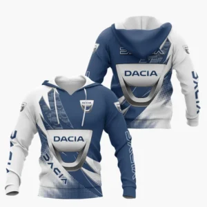 Dacia Hoodie Shirt, Car All Over Print Hoodie Shirt