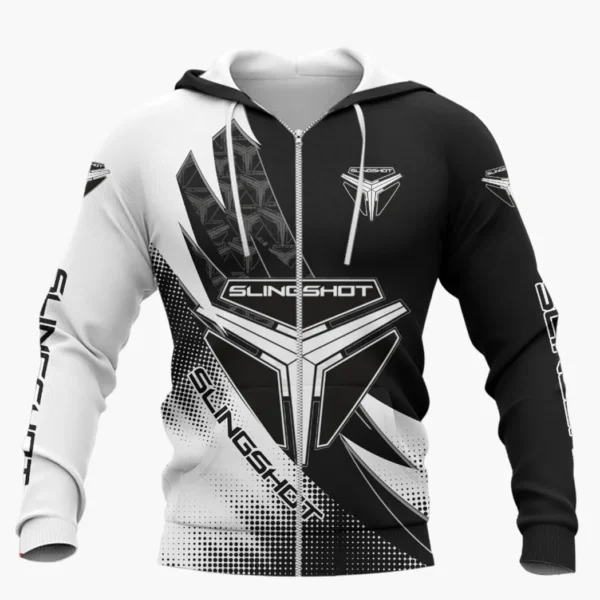 Polaris Slingshot Zipper Hoodie Shirt, Car Style Classic Zipper Hoodie Shirt