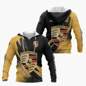 Porsche Hoodie Shirt, Car All Over Print Hoodie Shirt