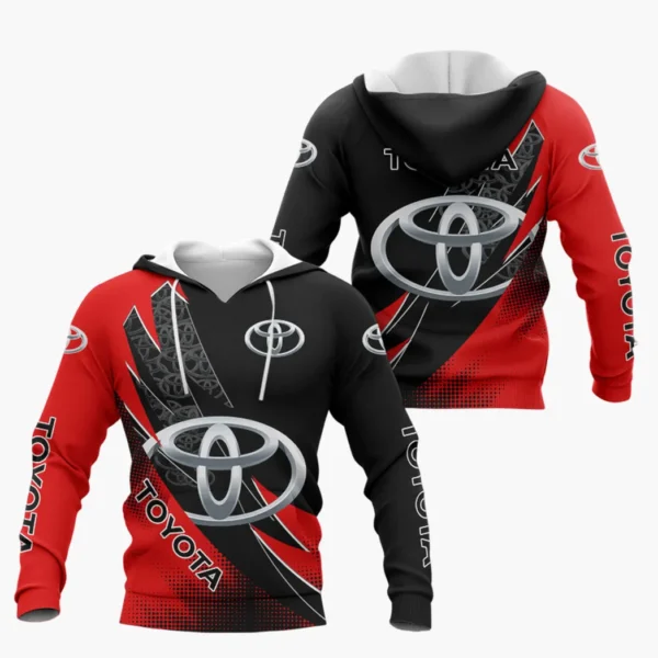 Toyota Hoodie Shirt, Car All Over Print Hoodie Shirt