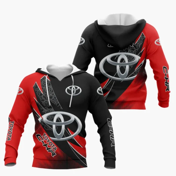 Toyota C-HR Hoodie Shirt, Car All Over Print Hoodie Shirt