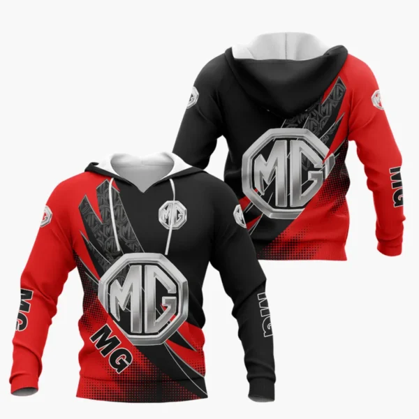 MG Car Hoodie Shirt, Car All Over Print Hoodie Shirt