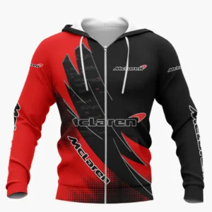 McLaren Zipper Hoodie Shirt, Car Style Classic Zipper Hoodie Shirt