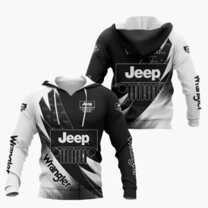 Jeep Wrangler Hoodie Shirt, Car All Over Print Hoodie Shirt