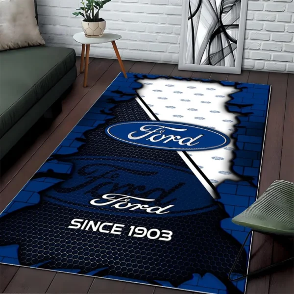 Ford Super Cars H2RUG0813245762 Area Rug, Carpet Floor Decor Home