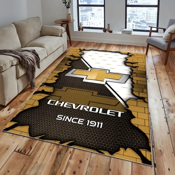 Chevrolet Super Cars H2RUG0813245763 Area Rug, Carpet Floor Decor Home