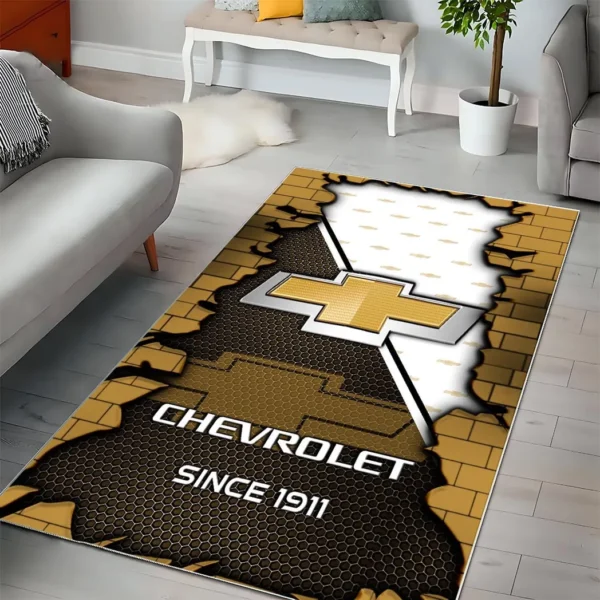 Chevrolet Super Cars H2RUG0813245763 Area Rug, Carpet Floor Decor Home