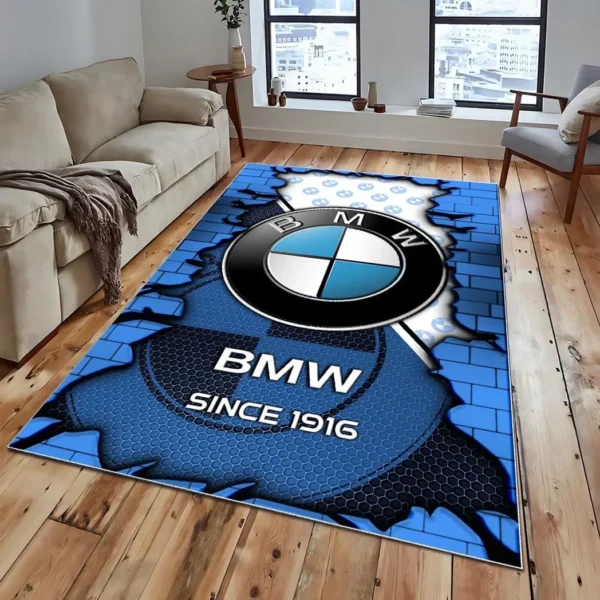 Bmw Super Cars H2RUG0813245768 Area Rug, Carpet Floor Decor Home