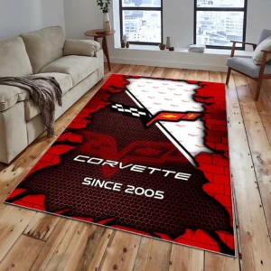 Corvette C6 Super Cars H2RUG0813245769 Area Rug, Carpet Floor Decor Home