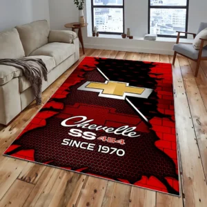 Chevrolet Chevelle Super Cars H2RUG0813245770 Area Rug, Carpet Floor Decor Home