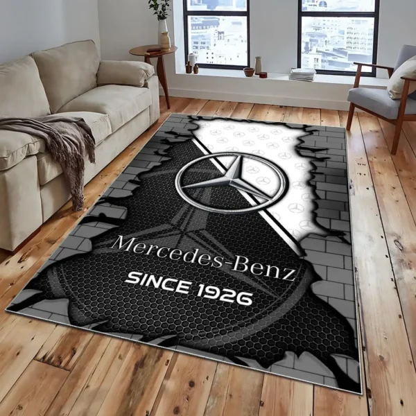 Mercedes Benz Super Cars H2RUG0813245771 Area Rug, Carpet Floor Decor Home