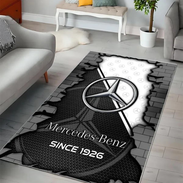 Mercedes Benz Super Cars H2RUG0813245771 Area Rug, Carpet Floor Decor Home