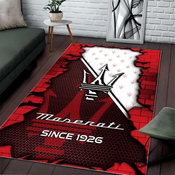 Maserati Super Cars H2RUG0813245773 Area Rug, Carpet Floor Decor Home