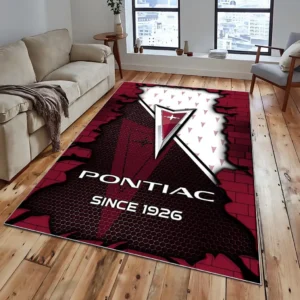 Pontiac Super Cars H2RUG0813245775 Area Rug, Carpet Floor Decor Home