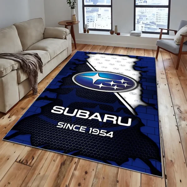 Subaru Super Cars H2RUG0813245776 Area Rug, Carpet Floor Decor Home