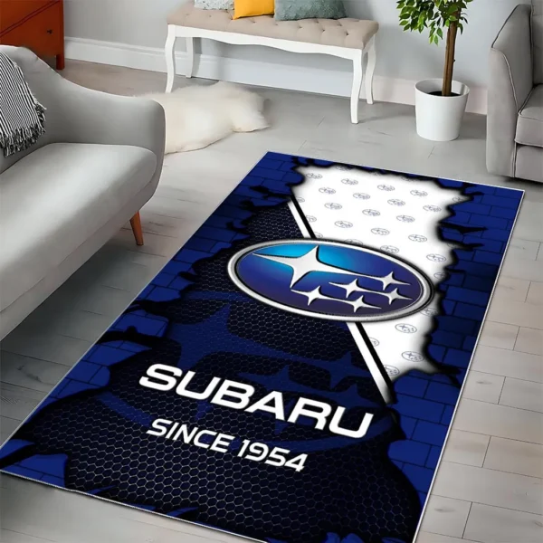 Subaru Super Cars H2RUG0813245776 Area Rug, Carpet Floor Decor Home