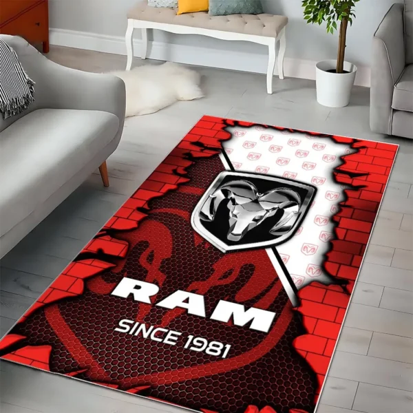 Ram Super Cars H2RUG0813245777 Area Rug, Carpet Floor Decor Home