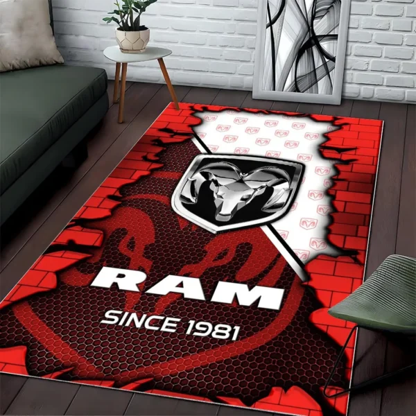 Ram Super Cars H2RUG0813245777 Area Rug, Carpet Floor Decor Home