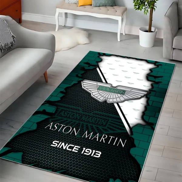 Aston Martin Super Cars H2RUG0813245778 Area Rug, Carpet Floor Decor Home