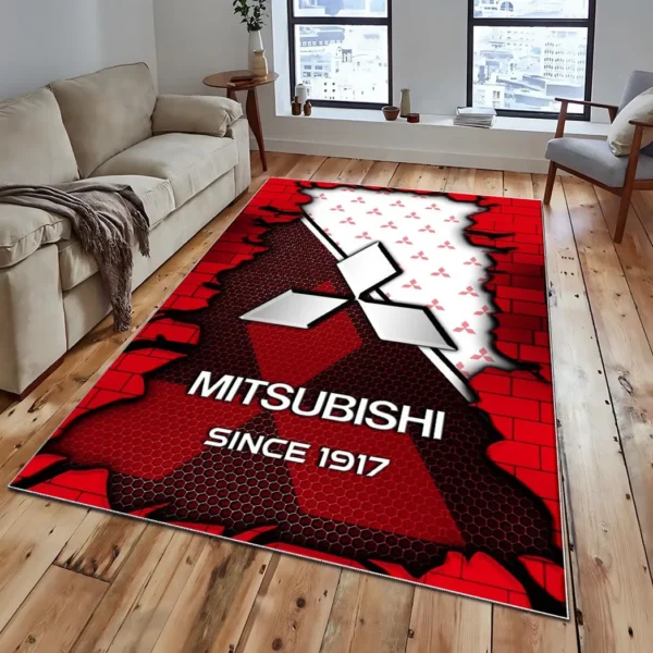 Mitsubishi Super Cars H2RUG0813245782 Area Rug, Carpet Floor Decor Home