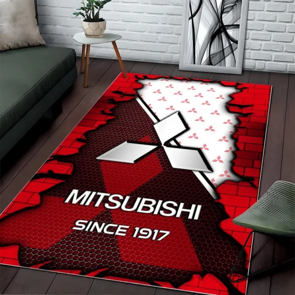 Mitsubishi Super Cars H2RUG0813245782 Area Rug, Carpet Floor Decor Home