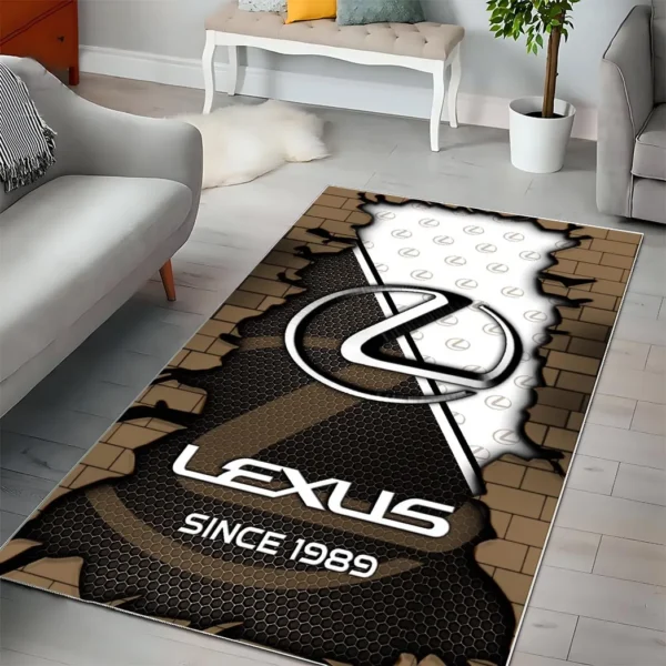 Lexus Super Cars H2RUG0813245783 Area Rug, Carpet Floor Decor Home