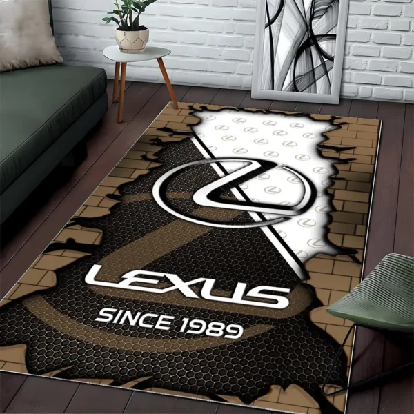 Lexus Super Cars H2RUG0813245783 Area Rug, Carpet Floor Decor Home