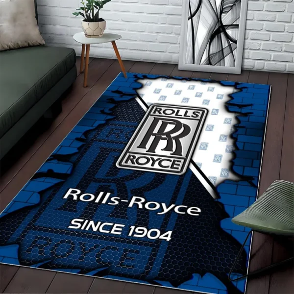 Rolls Royce Super Cars H2RUG0813245785 Area Rug, Carpet Floor Decor Home