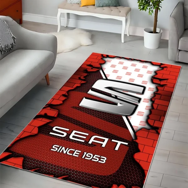 Seat Super Cars H2RUG0813245787 Area Rug, Carpet Floor Decor Home