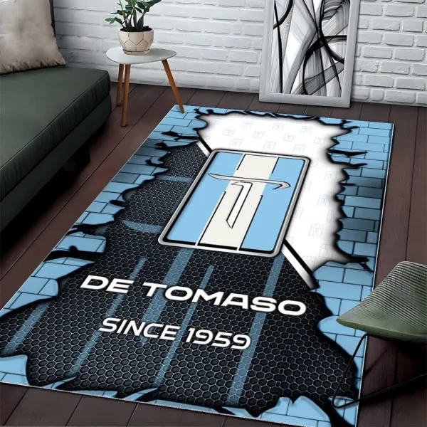 De Tomaso Super Cars H2RUG0813245790 Area Rug, Carpet Floor Decor Home