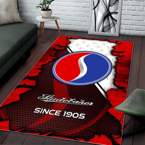 Studebaker Super Cars H2RUG0813245803 Area Rug, Carpet Floor Decor Home