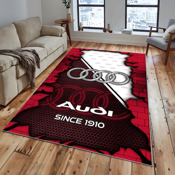 Audi Super Cars H2RUG0813245804 Area Rug, Carpet Floor Decor Home