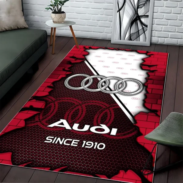 Audi Super Cars H2RUG0813245804 Area Rug, Carpet Floor Decor Home