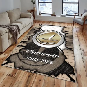 Plymouth Super Cars H2RUG0813245811 Area Rug, Carpet Floor Decor Home