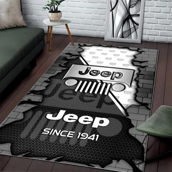 Jeep Super Cars H2RUG0813245812 Area Rug, Carpet Floor Decor Home