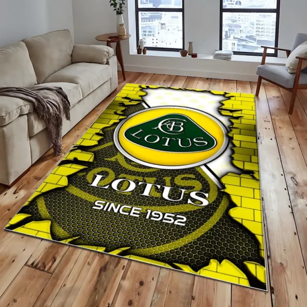 Lotus Super Cars H2RUG0813245817 Area Rug, Carpet Floor Decor Home