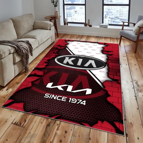 Kia Super Cars H2RUG0813245818 Area Rug, Carpet Floor Decor Home