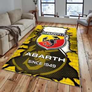 Abarth Super Cars H2RUG0813245823 Area Rug, Carpet Floor Decor Home