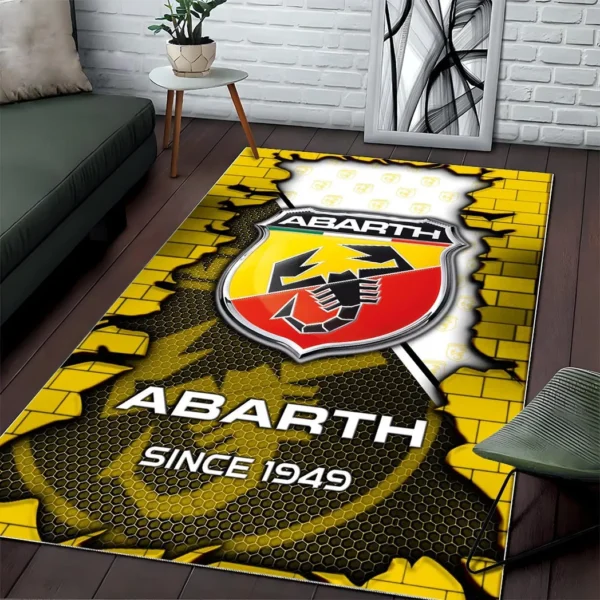 Abarth Super Cars H2RUG0813245823 Area Rug, Carpet Floor Decor Home