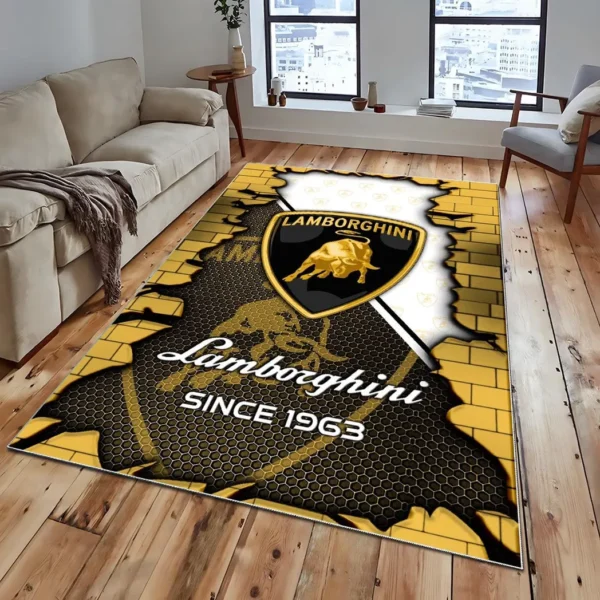 Lamborghini Super Cars H2RUG0813245824 Area Rug, Carpet Floor Decor Home