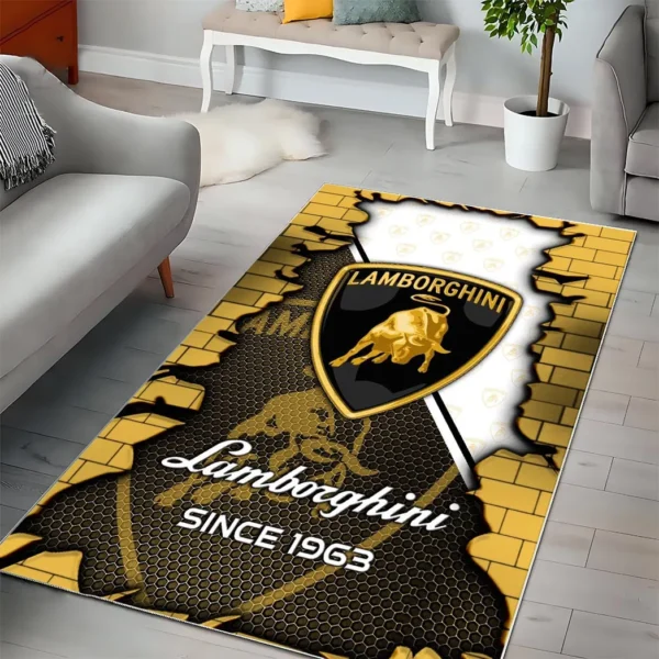 Lamborghini Super Cars H2RUG0813245824 Area Rug, Carpet Floor Decor Home